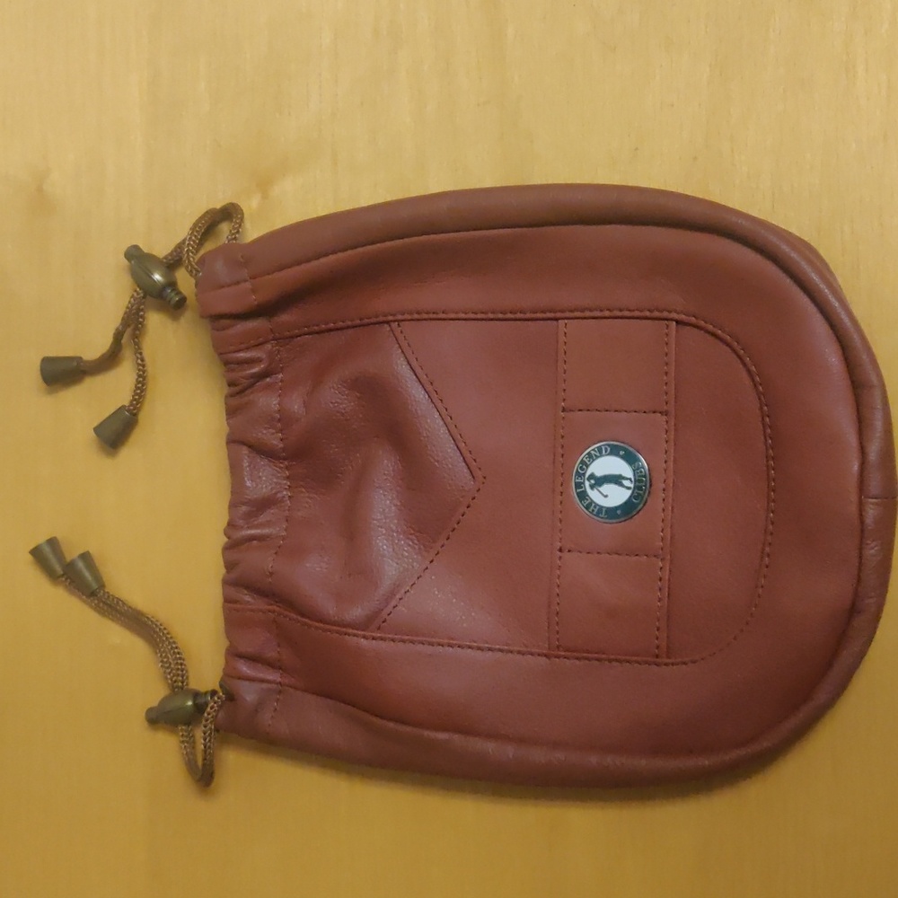 Ahead Leather Golf Pouch